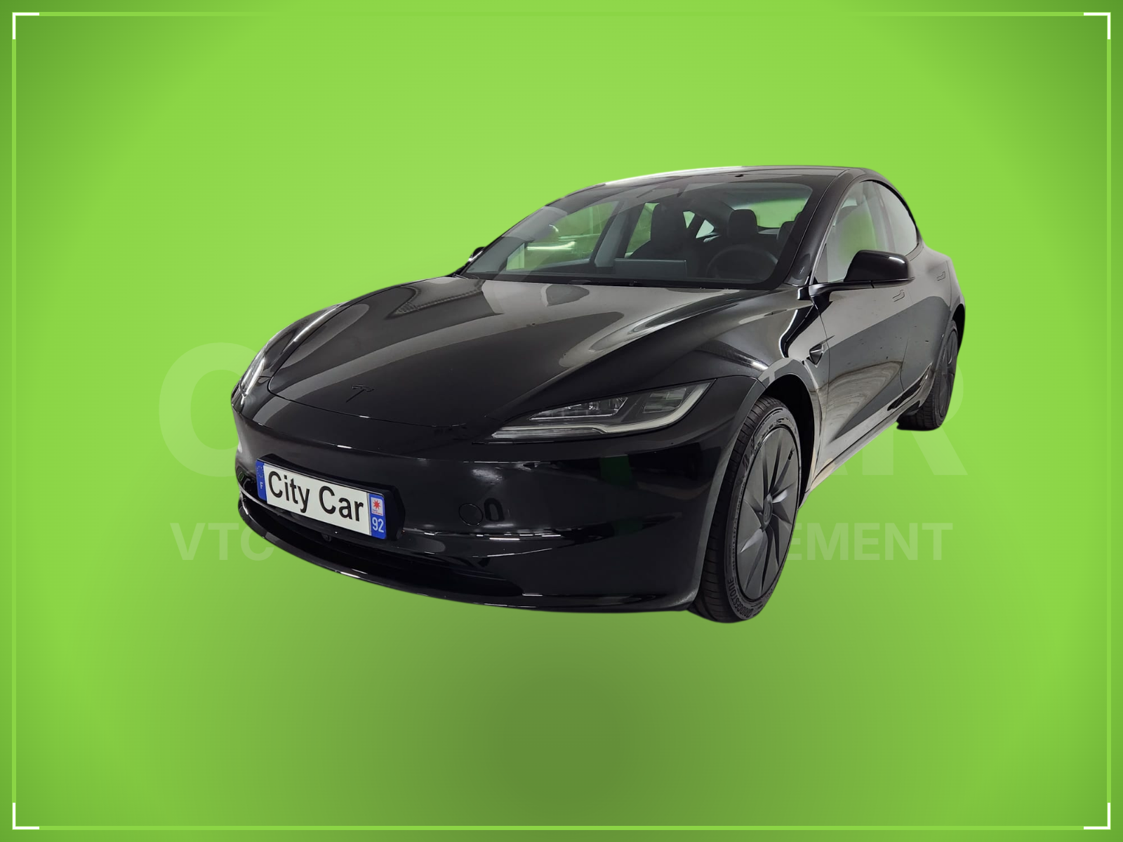 TESLA 3 — rendu CityCar